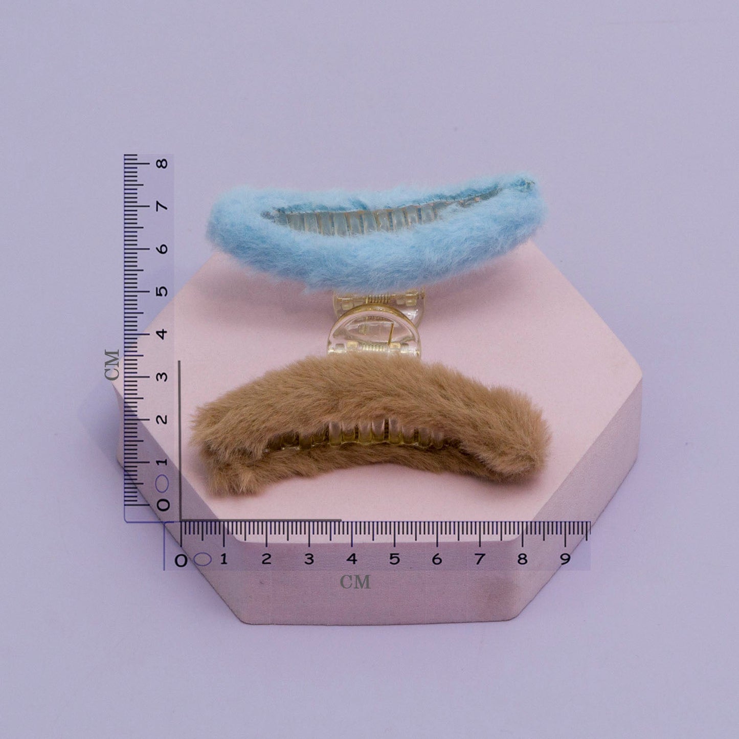 Korean Style Fur Hair Claw (12 Pcs) - UBKWS962