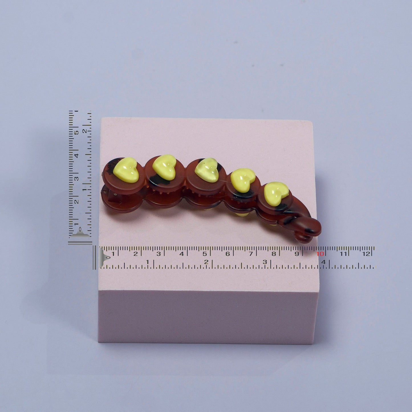 Heart Shape Banana Clip (12Pcs) - UBKWS1091
