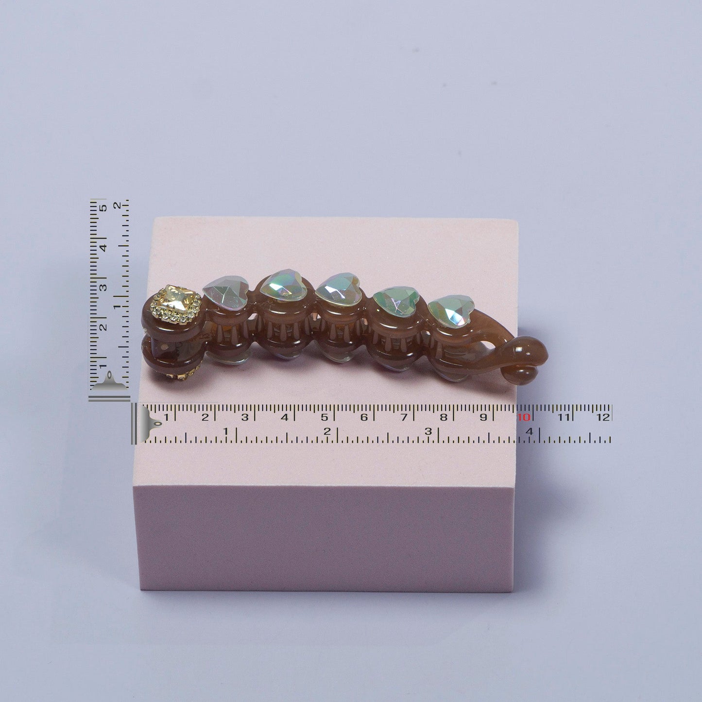 Shiny Charm Banana Clip (12Pcs) - UKWS1093