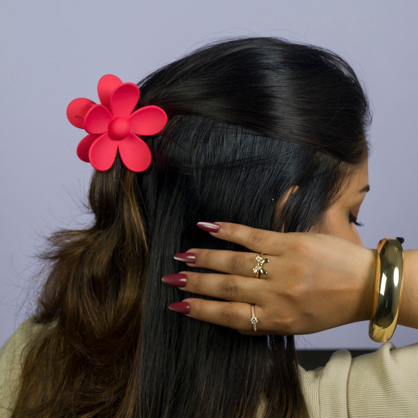 Flower Claw clip (12 Pcs) - UBKWS1106