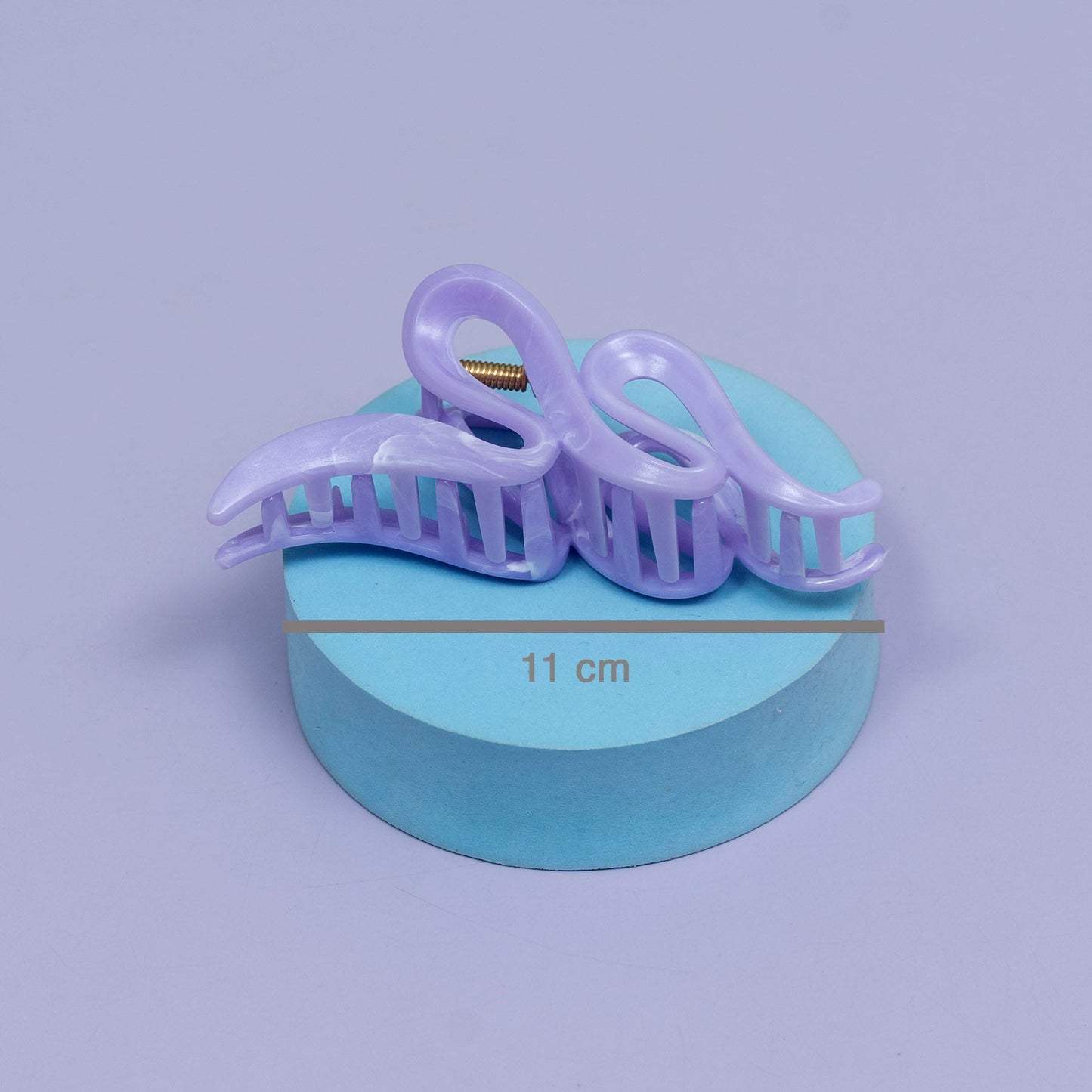 Glossy Marble Wave Hair Claw (1Dz) - UBKWS2438