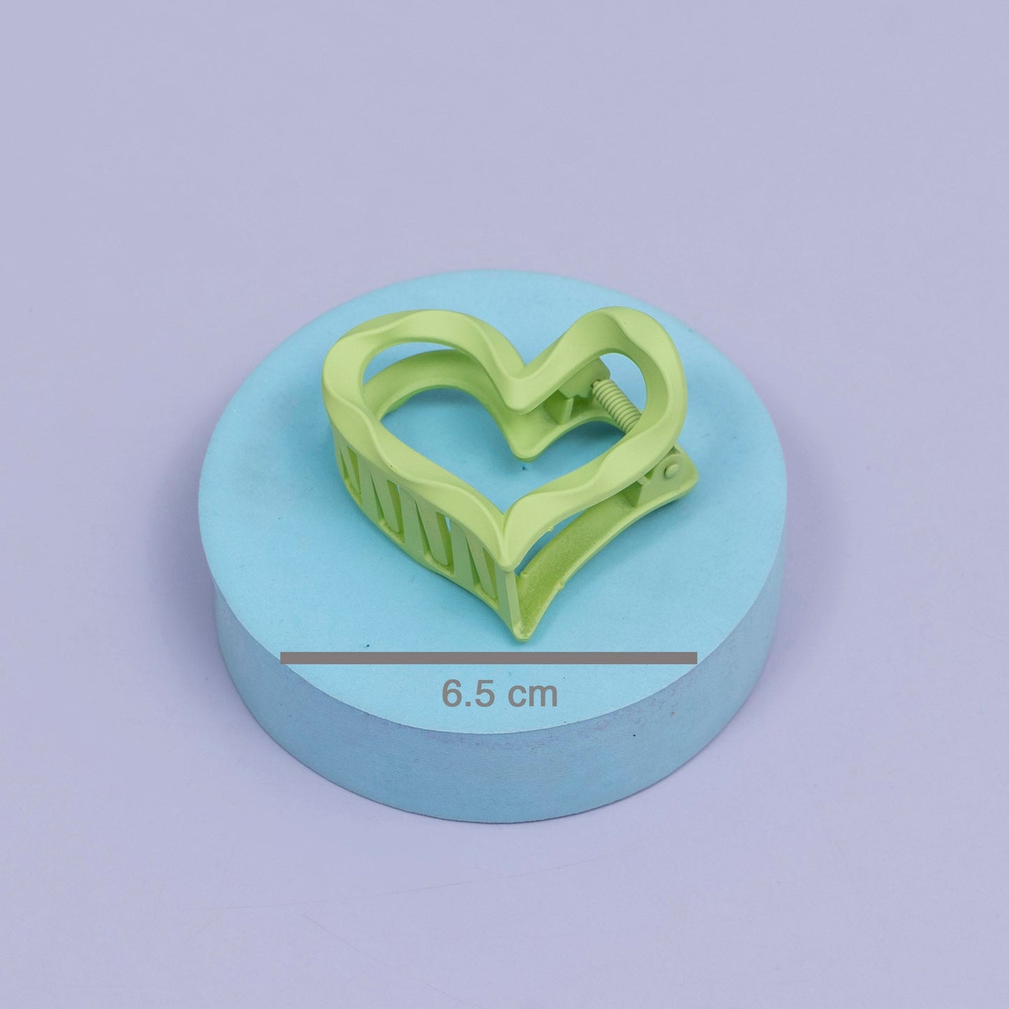 Matte Heart Hair Claw (1Dz) - UBKWS2439