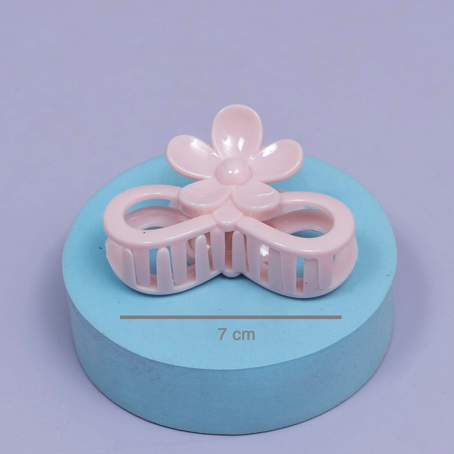 Glossy Floral Infinity Hair Claw (1Dz) - UBKWS2441