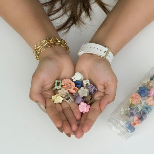 Mini matt hair claws (12 Bottles) - UBKWS980