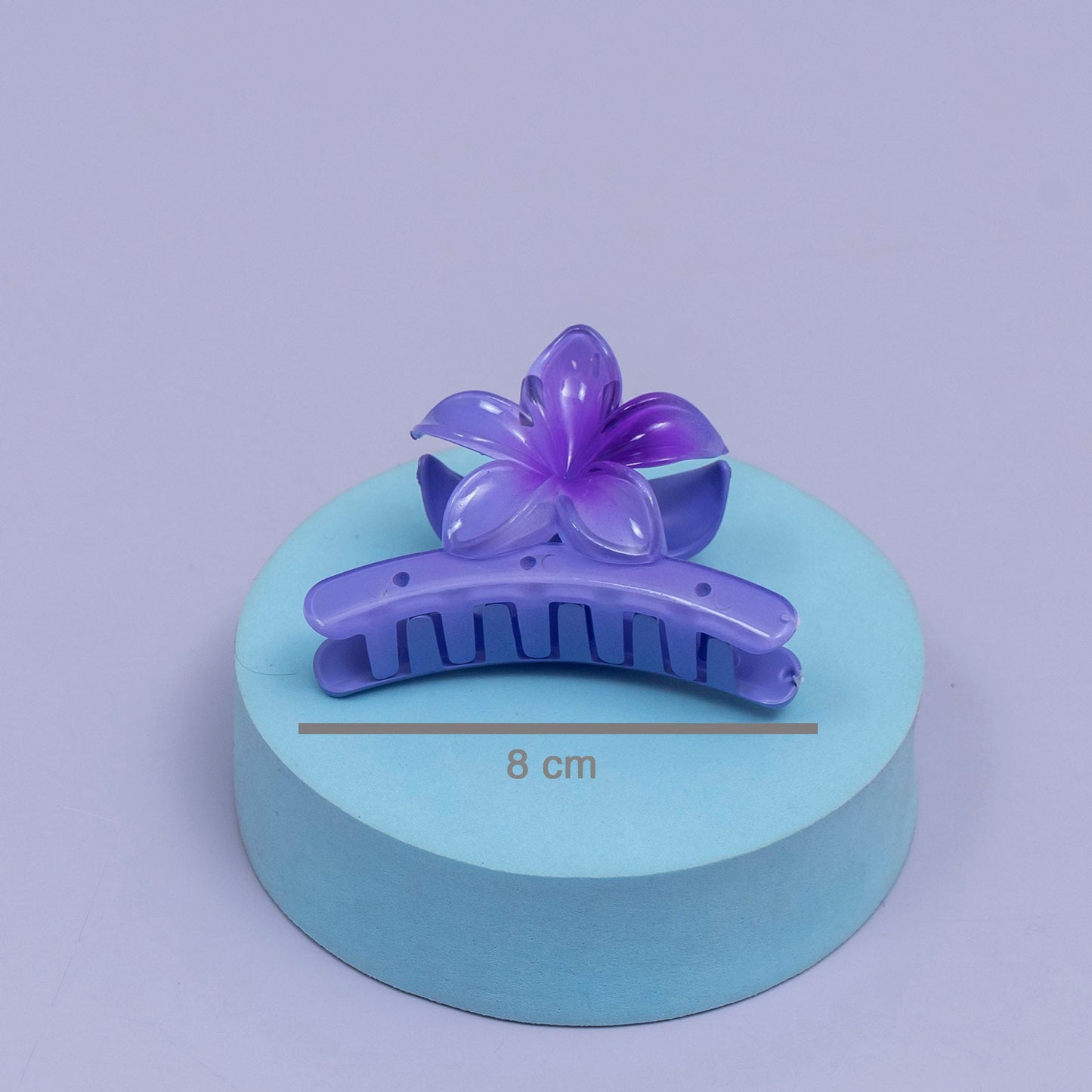 Glossy Gradient Floral Hair Claw (1Dz) - UBKWS2447