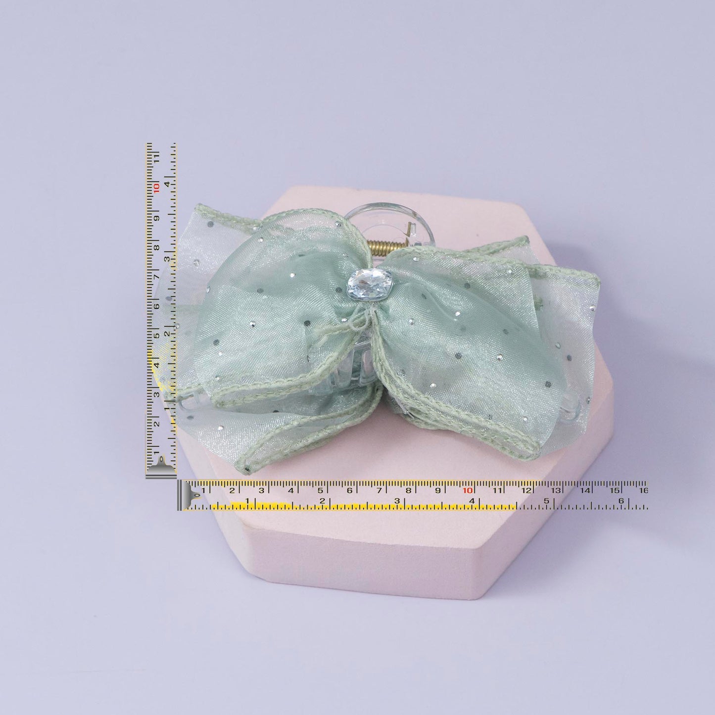 Sparkle Bow Hair Claw (12Pcs) - UBKWS1171