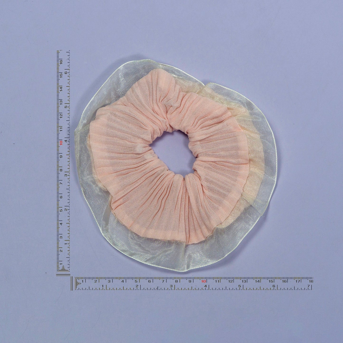 Organza Layered Hair Scrunchies (12Pcs) - UBKWS1121