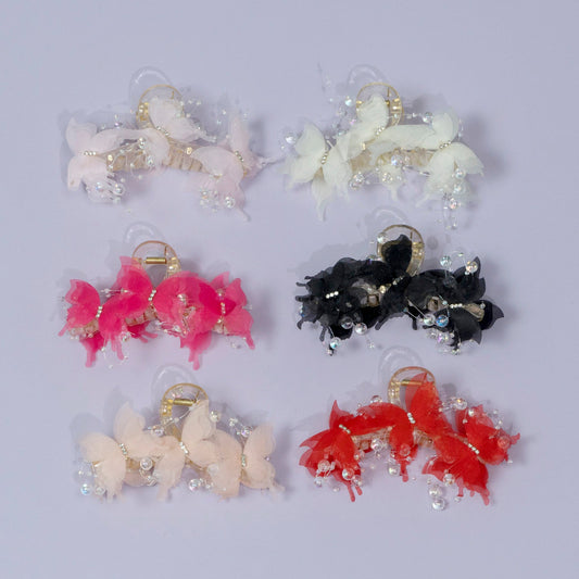 Butterfly Pearl Claw Clip β UBK3369