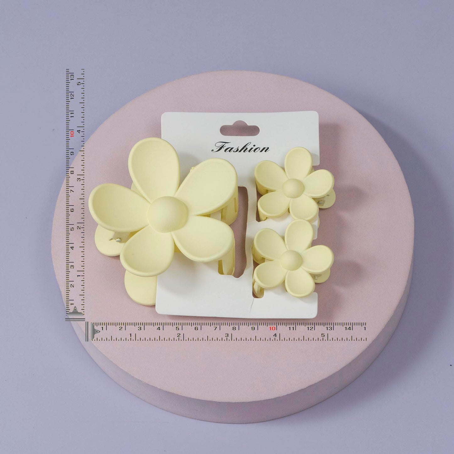 Matte Daisy Hair Claw Set (12 Sets) - UBKWS1173