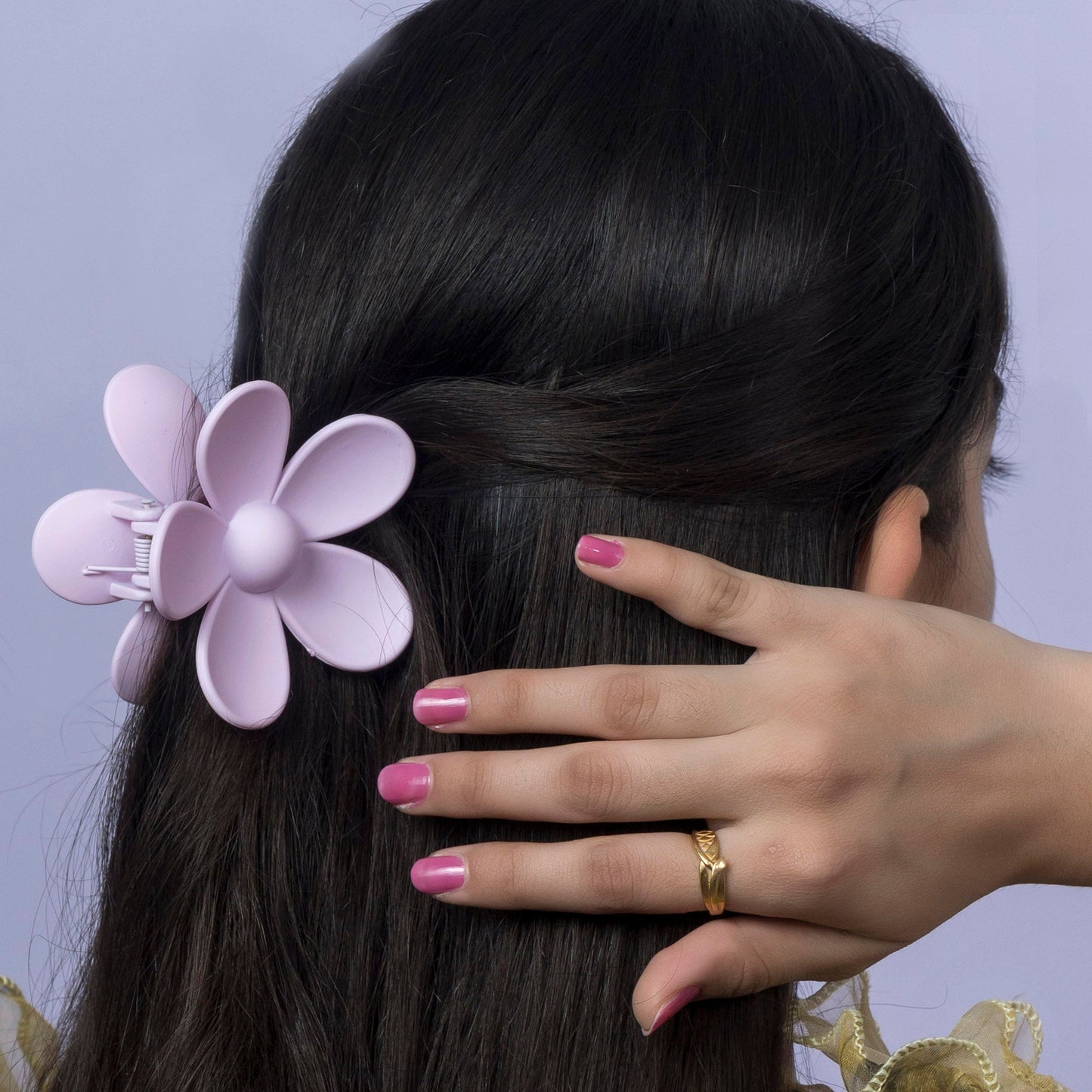 Matte Daisy Hair Claw Set (12 Sets) - UBKWS1173