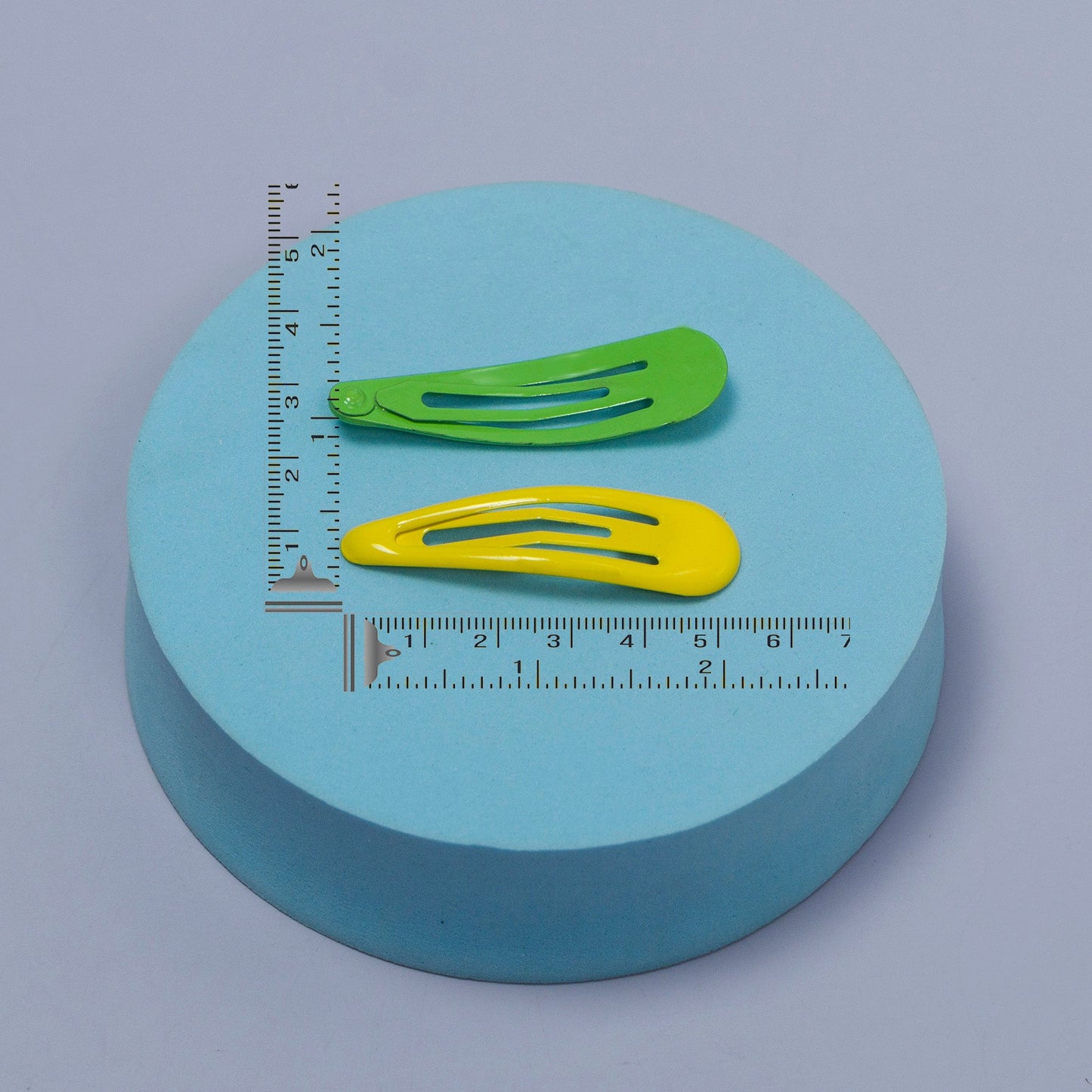 Colorful Snap Hair Clip Set (12 Sets) - UBKWS1070
