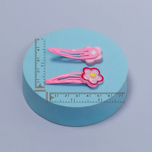 Cute Cartoon Snap Hair Clip Set (12 Pcs) - UBKWS1071