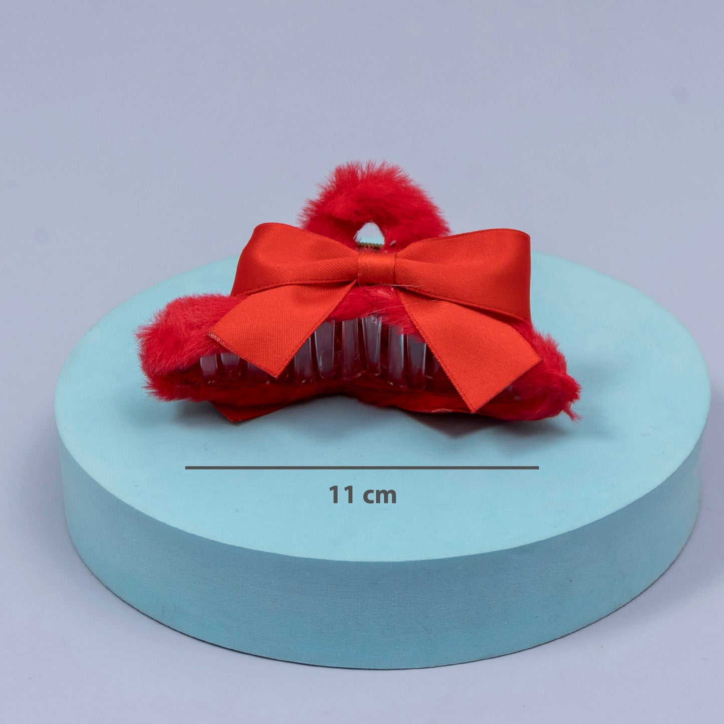 Fluffy Bow Hair Claw (1Dz) β UBKWS2669