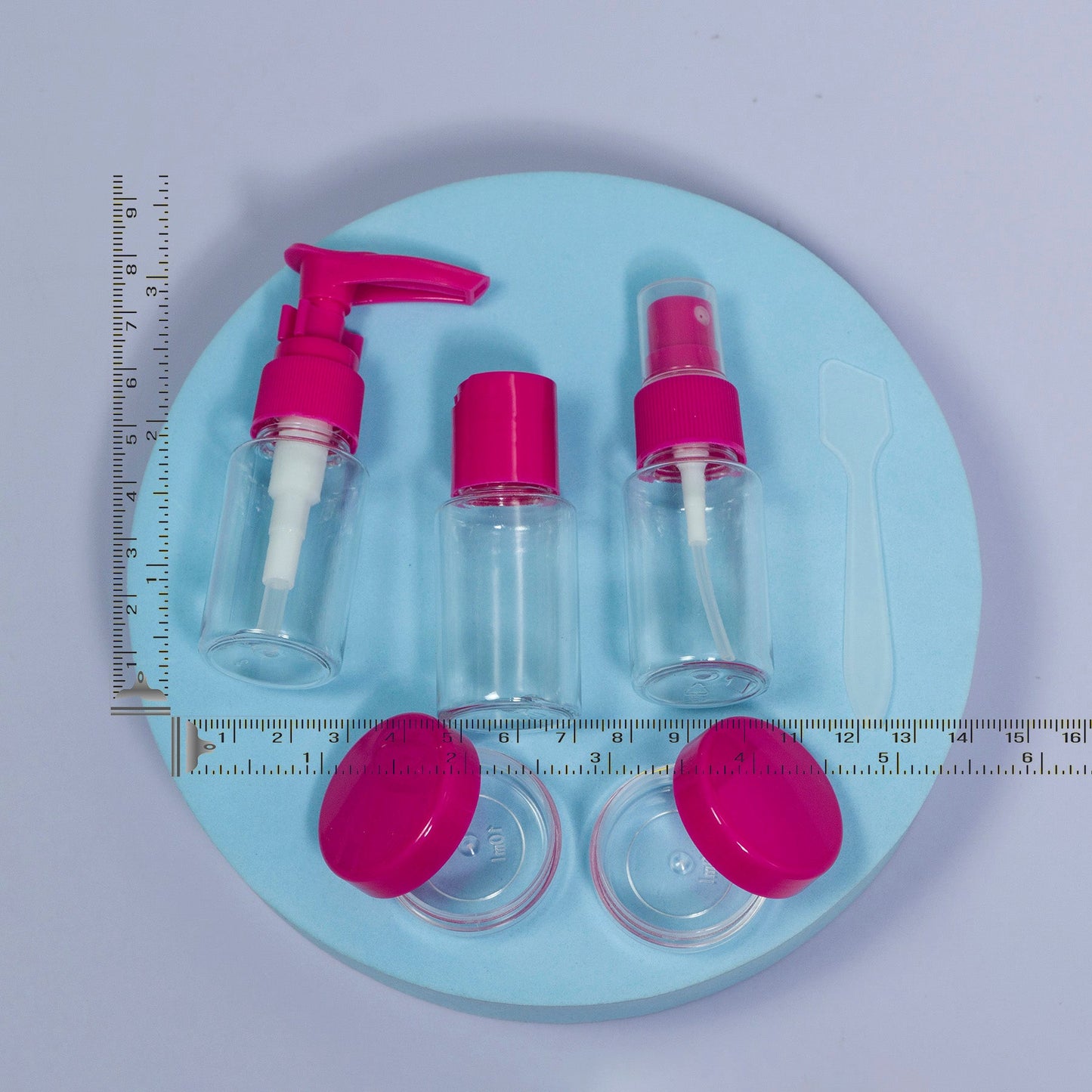 Travel-Friendly 6-Piece Refillable Toiletry Bottle Set (12 Sets) - UBKWS1075