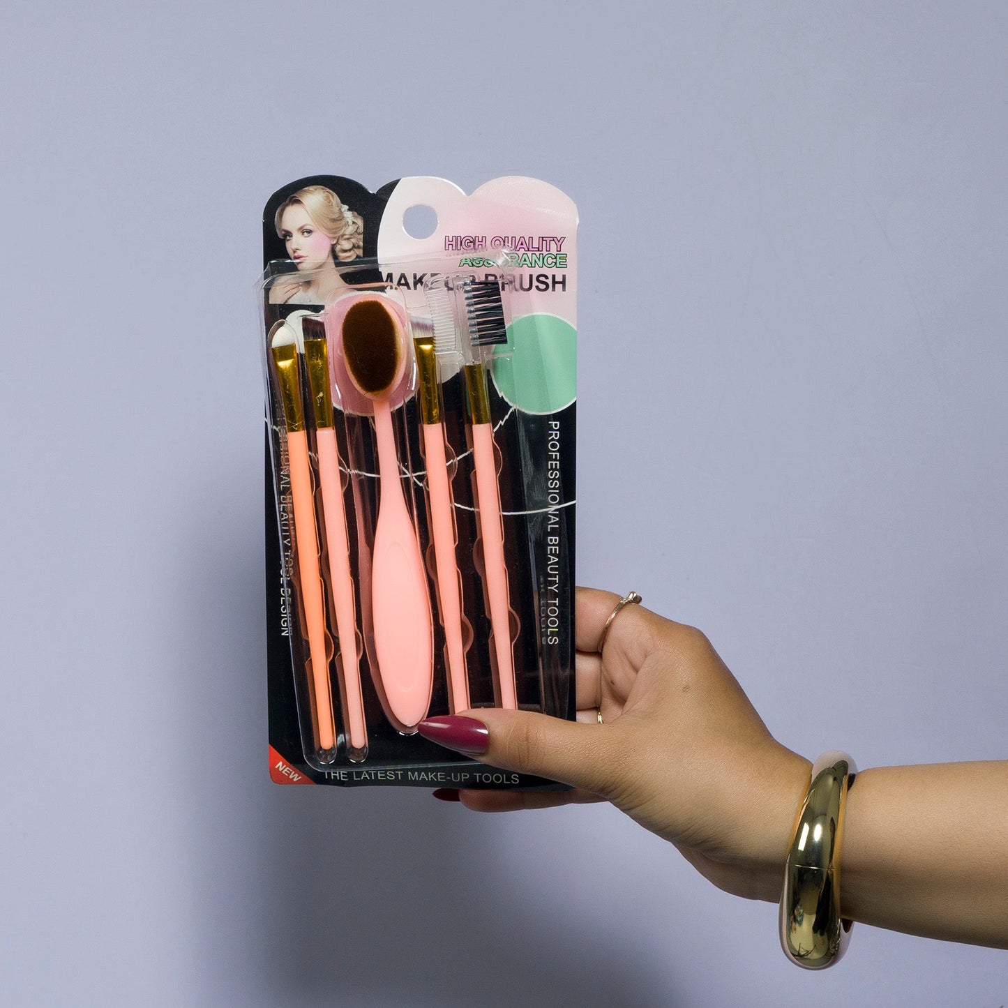 5-in-1 Professional Makeup Brush Set (12 Sets) - UBKWS1076
