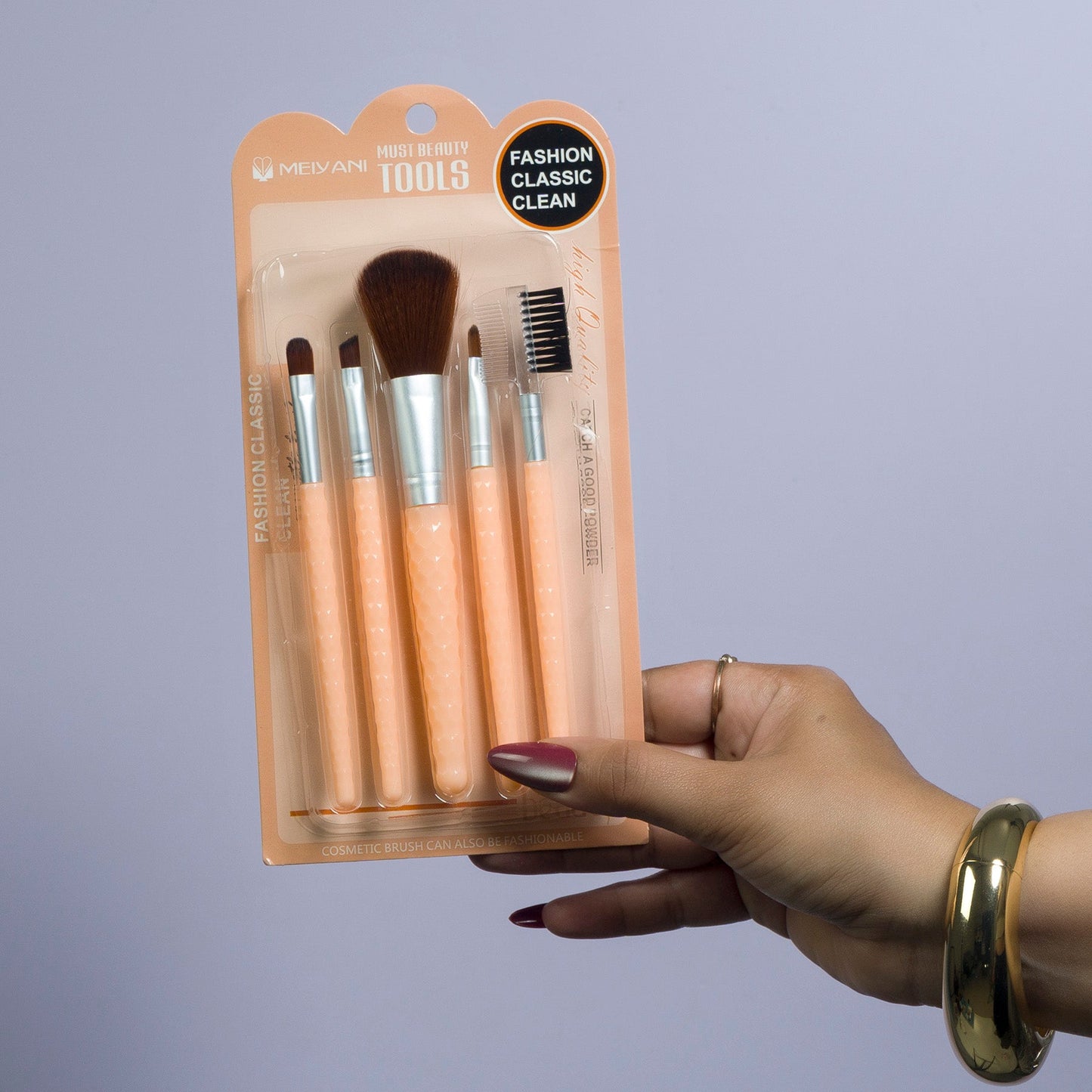 5-in-1 Makeup Brush Set (12 Sets) - UBKWS1077