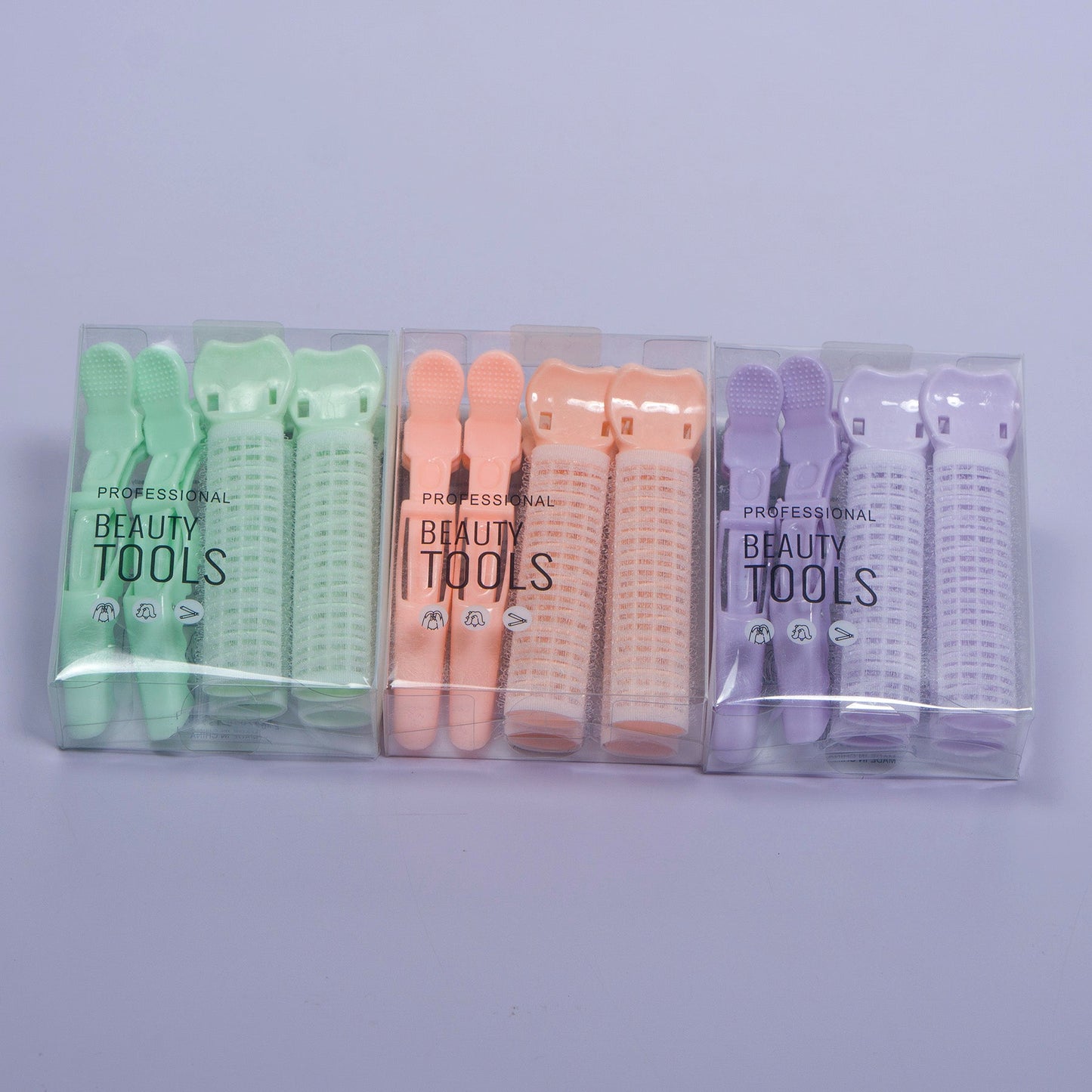 Hair Sectioning Clips & Curl Rollers Set (12 Sets) - UBKWS1081