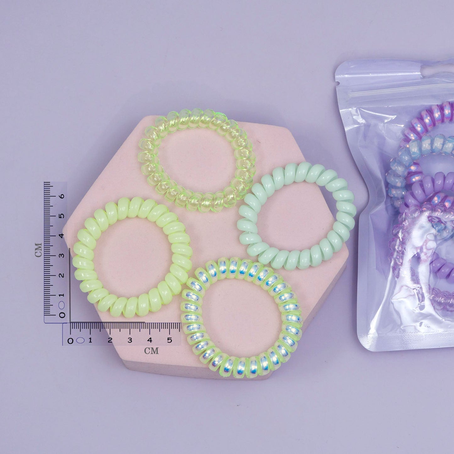 Spiral Hair ties (12 Pkt) - UBKWS946