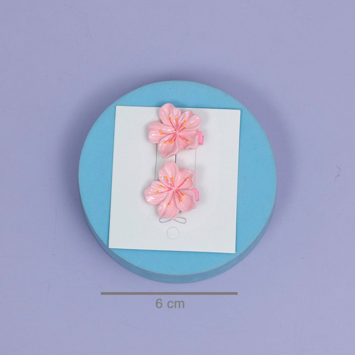 Cute Blossom & Bow Hair Clips (1Dz) - UBKWS2502