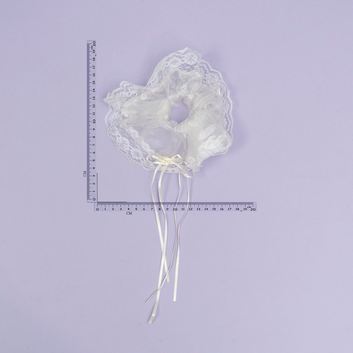 Korean style hair scrunchies (12 Pcs) - UBKWS954