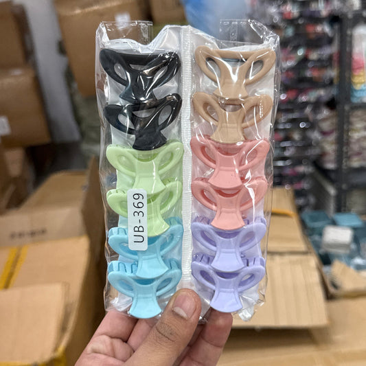 Matte Shell Mini Hair Claw (1Dz) - UBKWS2429