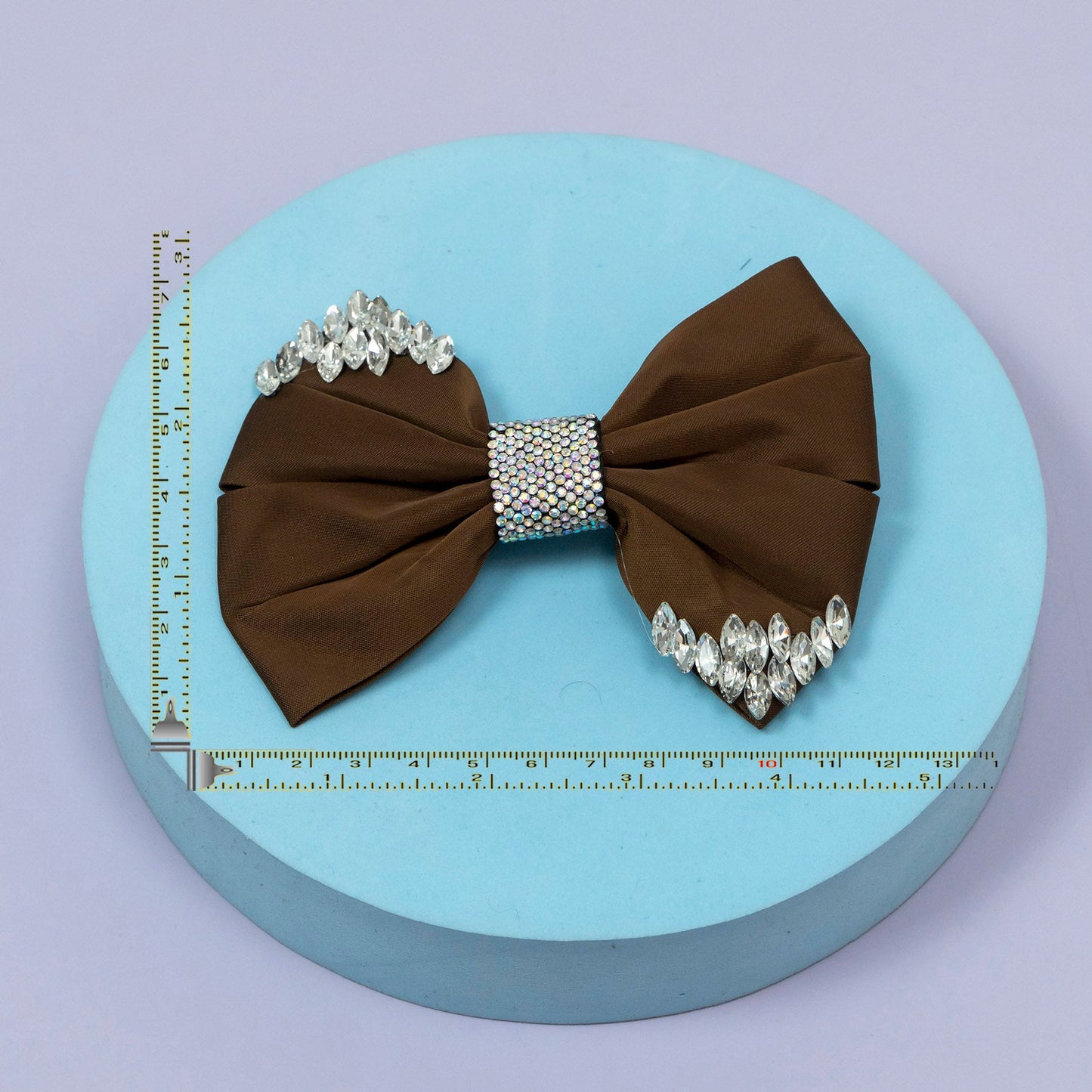 Luxury Crystal Bow Hair Clip (1Dz) - UBKWS2243