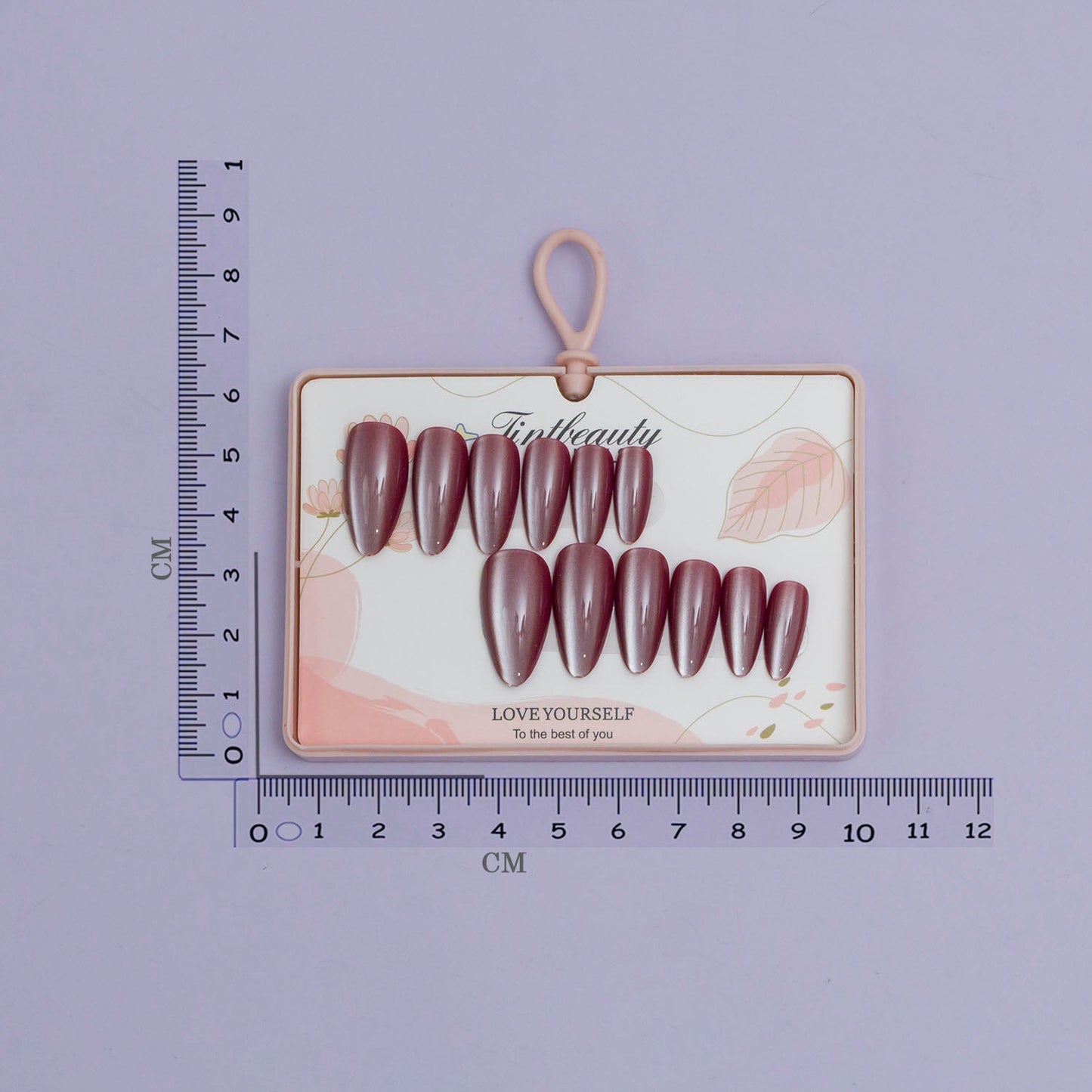 Glossy Artificial nails (12 Cases) - UBKWS923