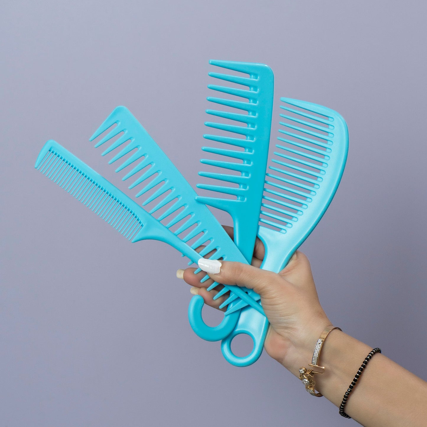 4-in-1 Hair Comb Set (12Sets) - UBKWS1227