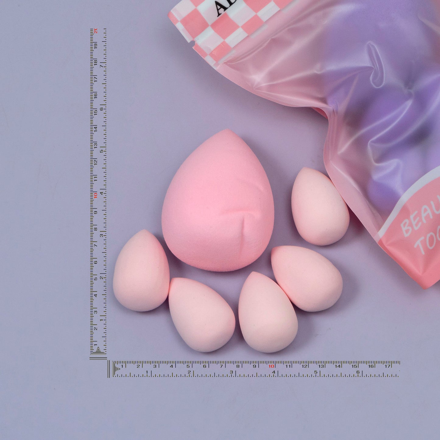 Soft Teardrop Makeup Sponge Set (1Dz) - UBKWS2301