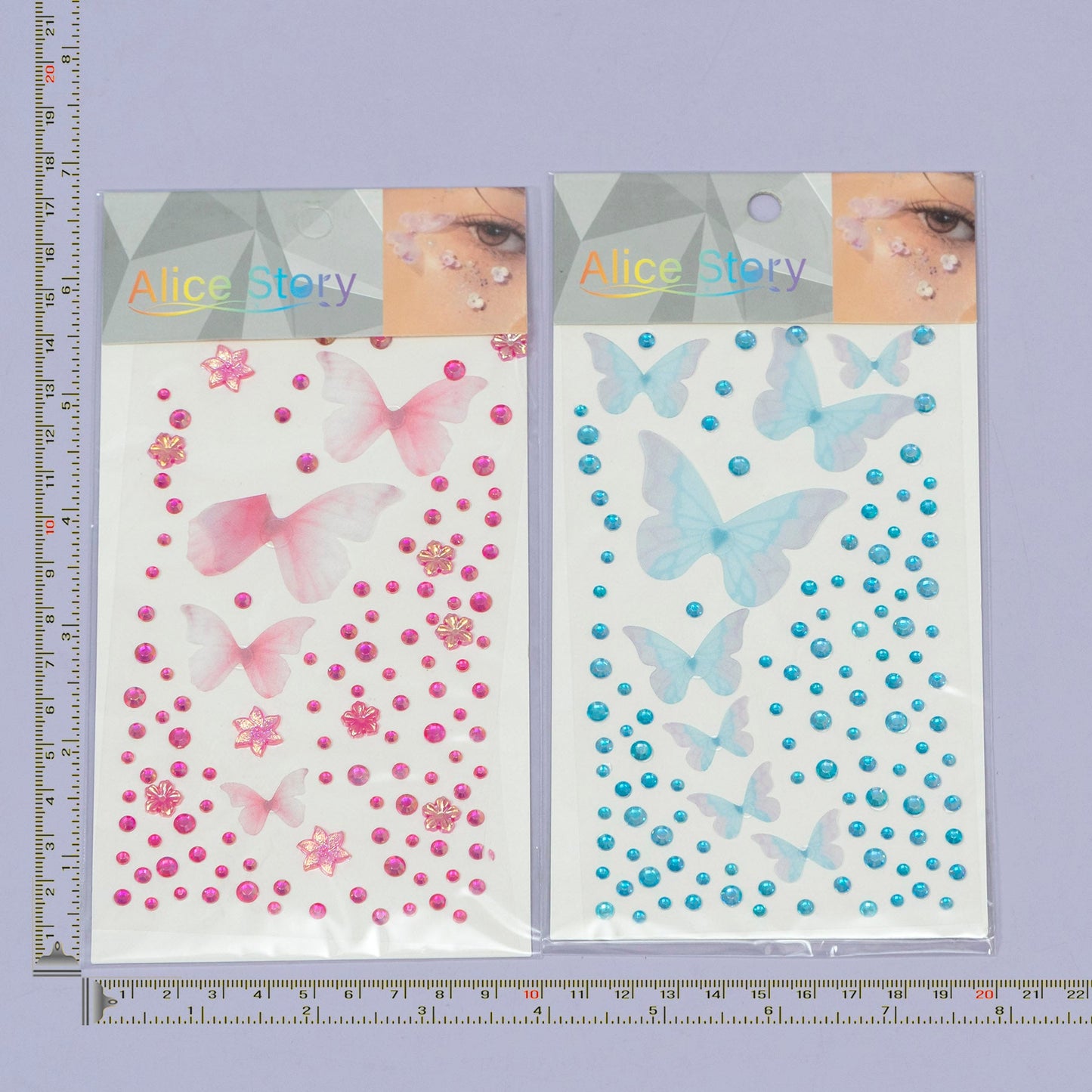 Cute Butterfly Nail Sticker Sheet – DIY Nail Art (1Dz) - UBKWS2267