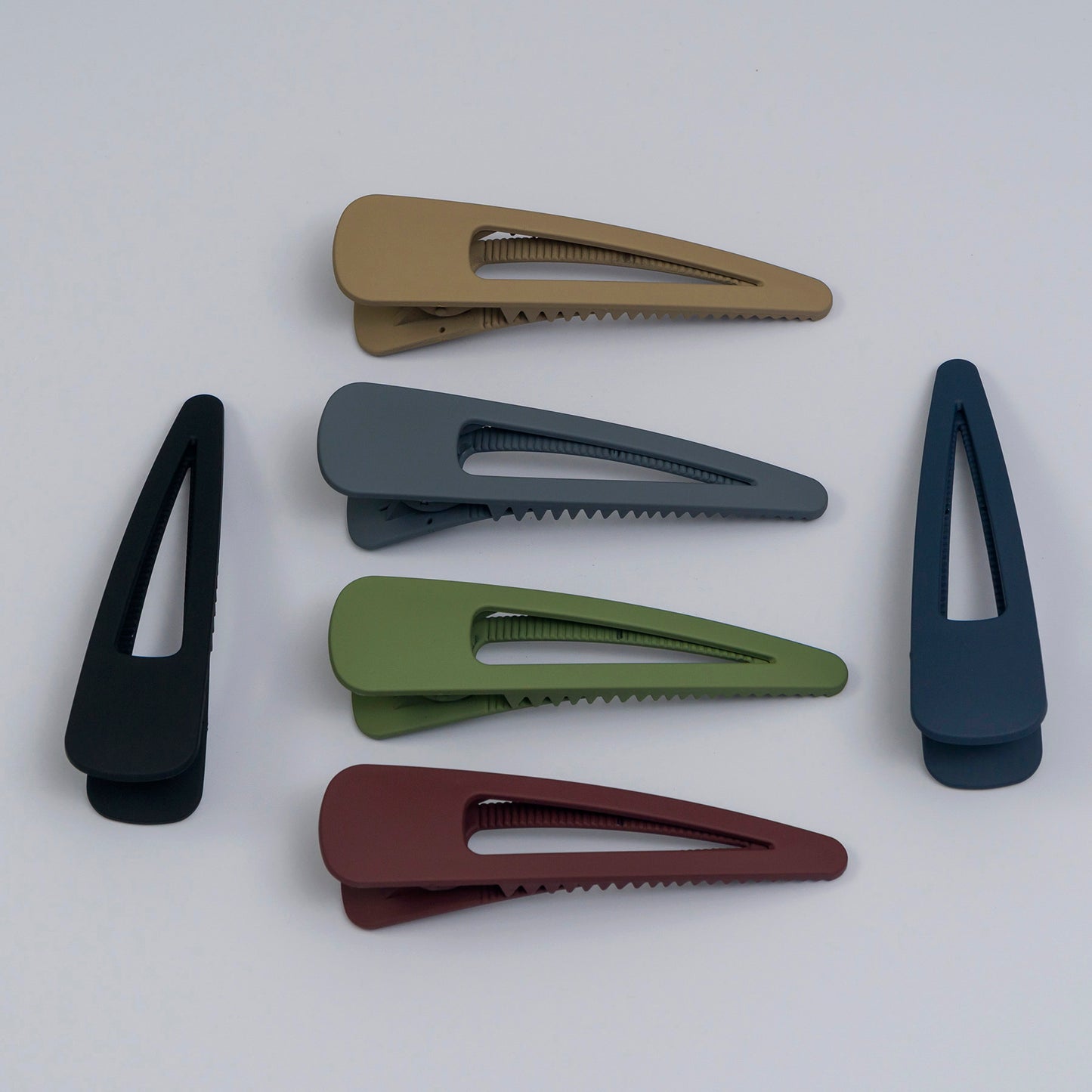 Matte Slide hair claw (12Pcs) - UBKWS1040
