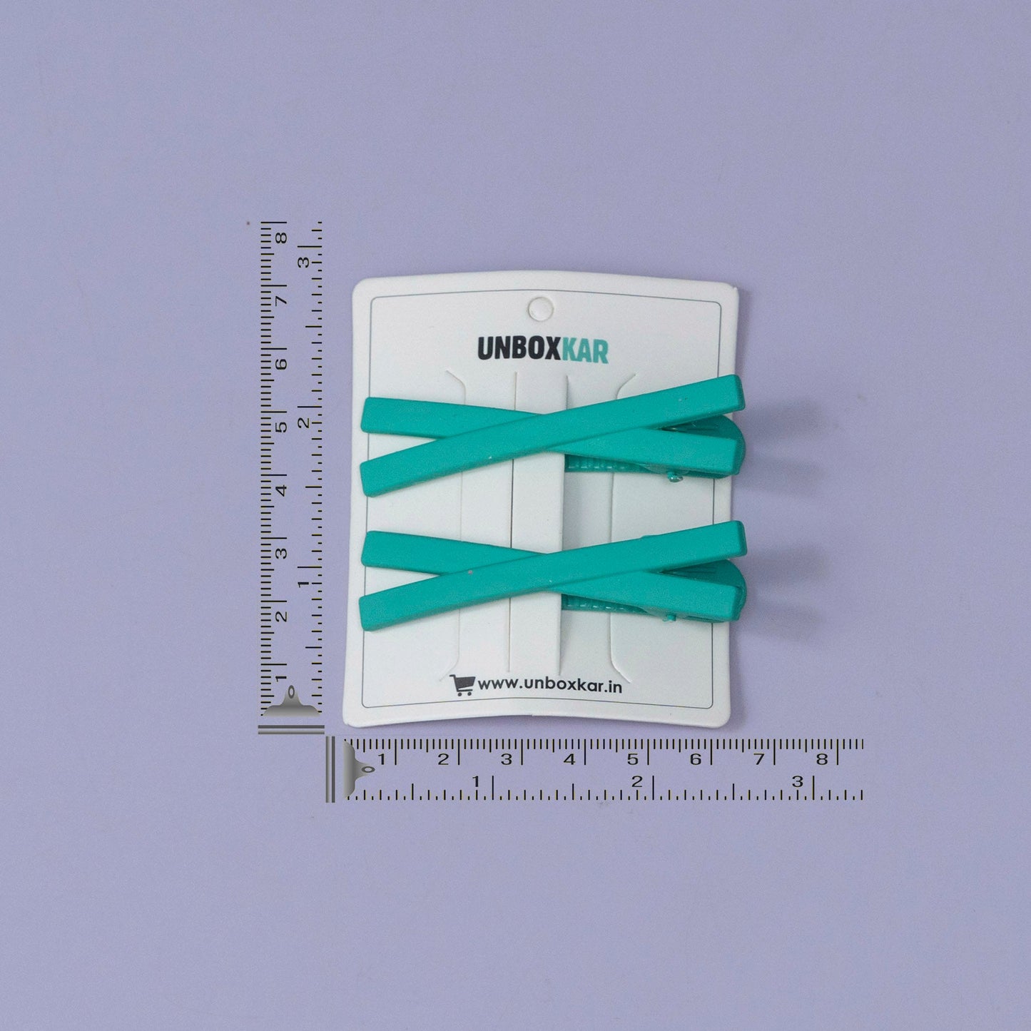 Matte Finish Long Tic-Tac Hair Pin Set (12Sets) - UBKWS1188