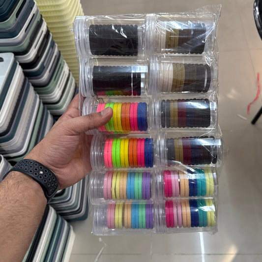 Soft hair ties (Pack of 12) - UBKWS1012