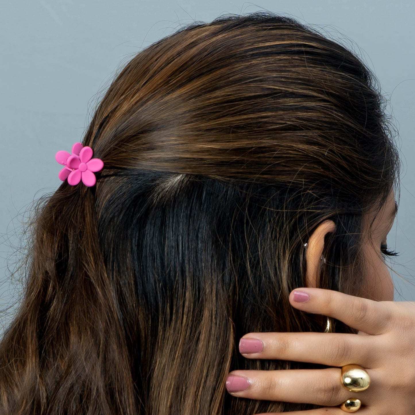 Matt mini hair claw set (Pack of 12) - UBKWS642