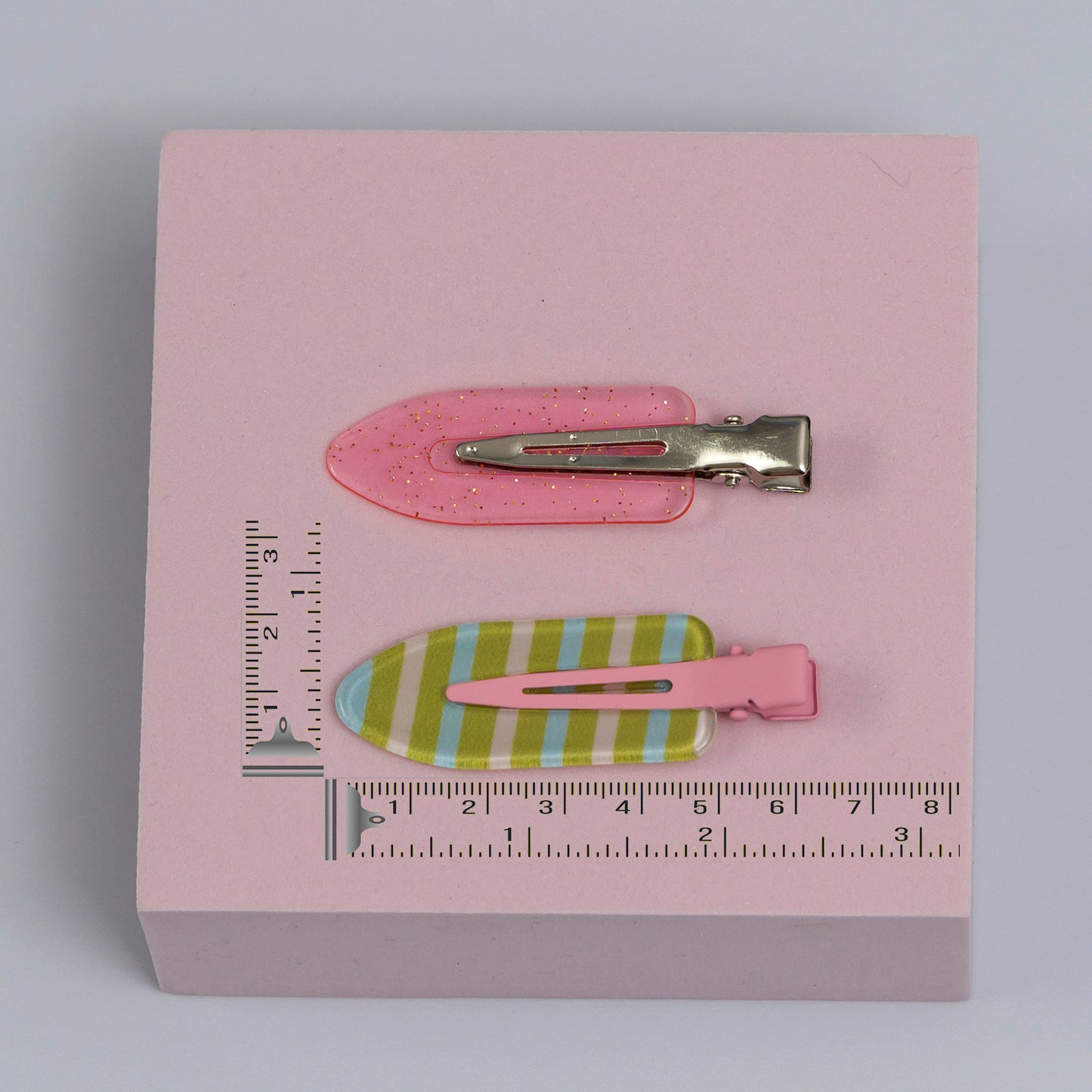 Printed Side hair pins (12 Sets) - UBKWS1050