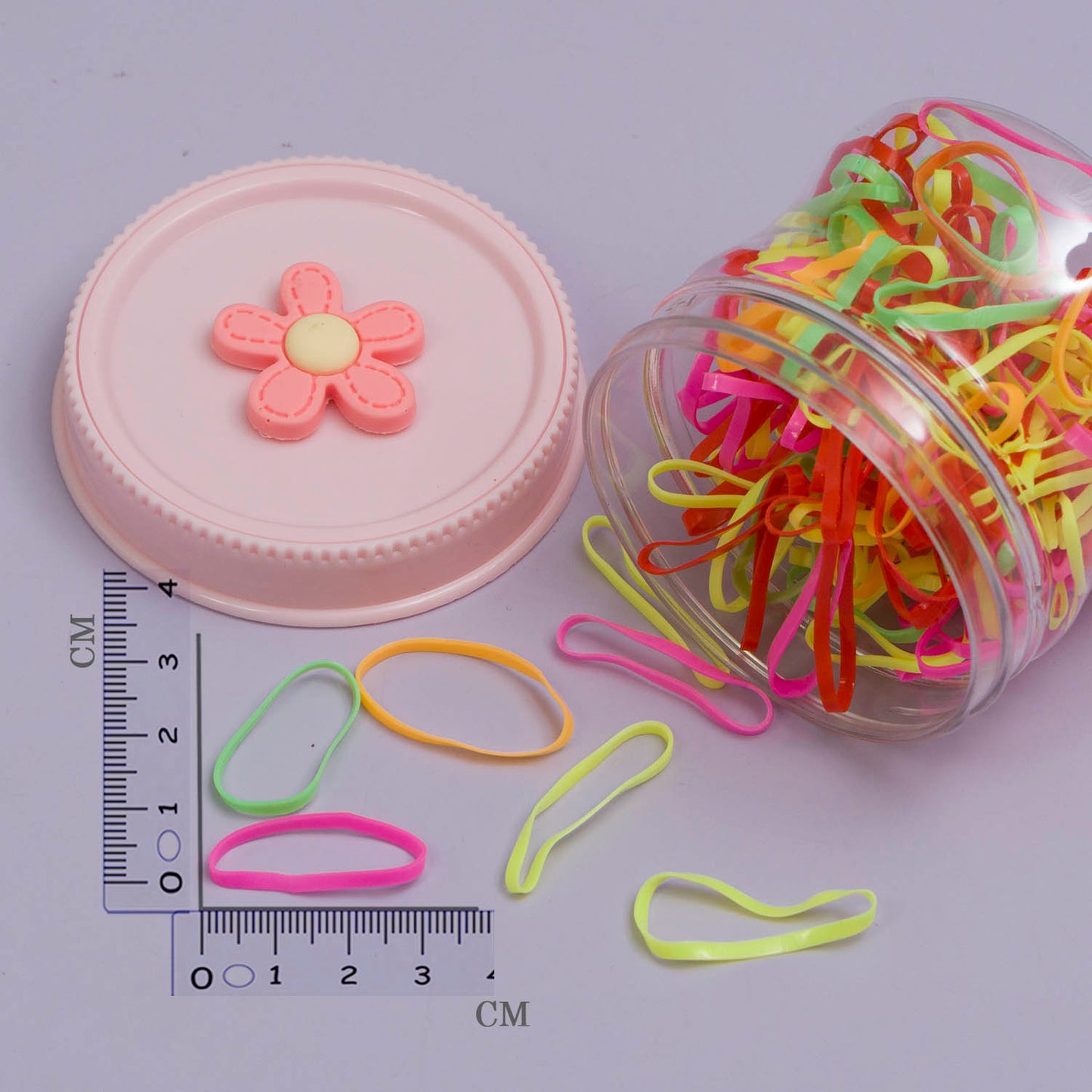 Kids Disco hair ties with Bottle (Pack of 12) - UBKWS1019