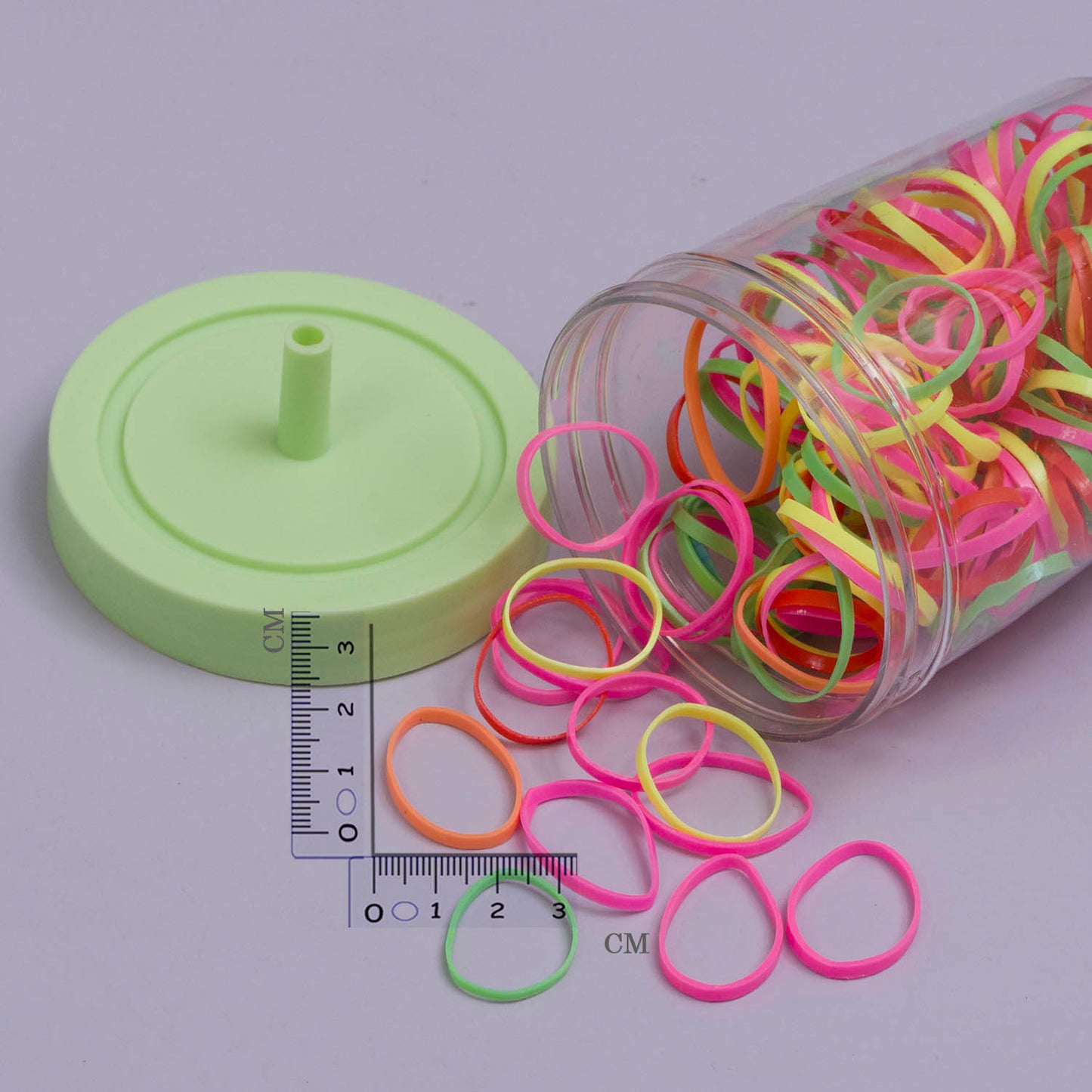 Kids Disco hair ties with Bottle (Pack of 12) - UBKWS1021
