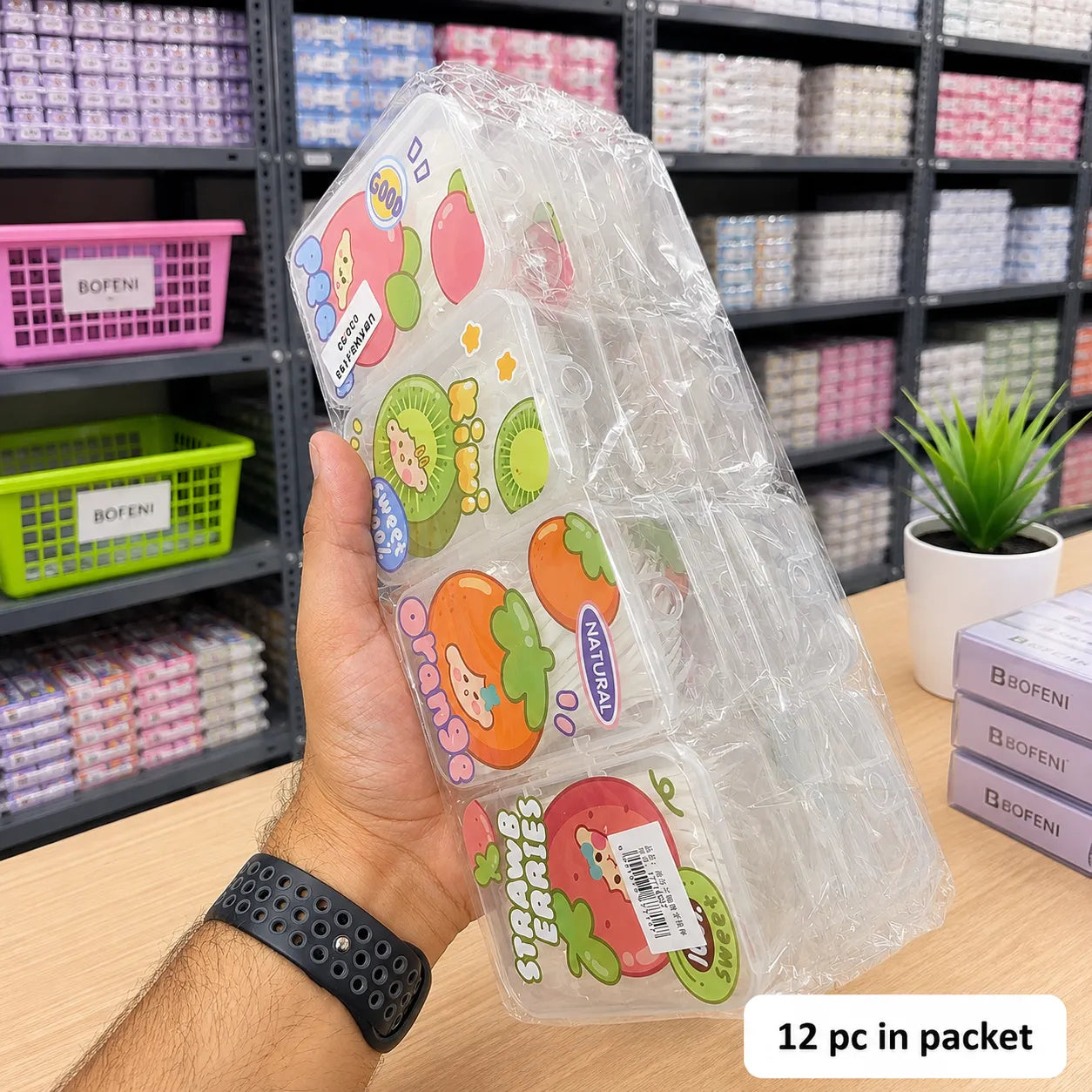 50 Pcs Printed case dental flosser (1Dz) - UBKWS4198