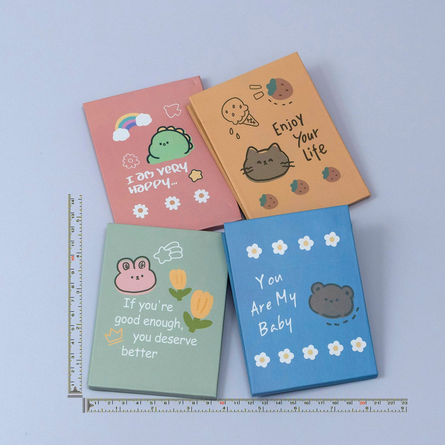 Cute Foldable Mirror Notebook (12Pcs) - UBKWS1216