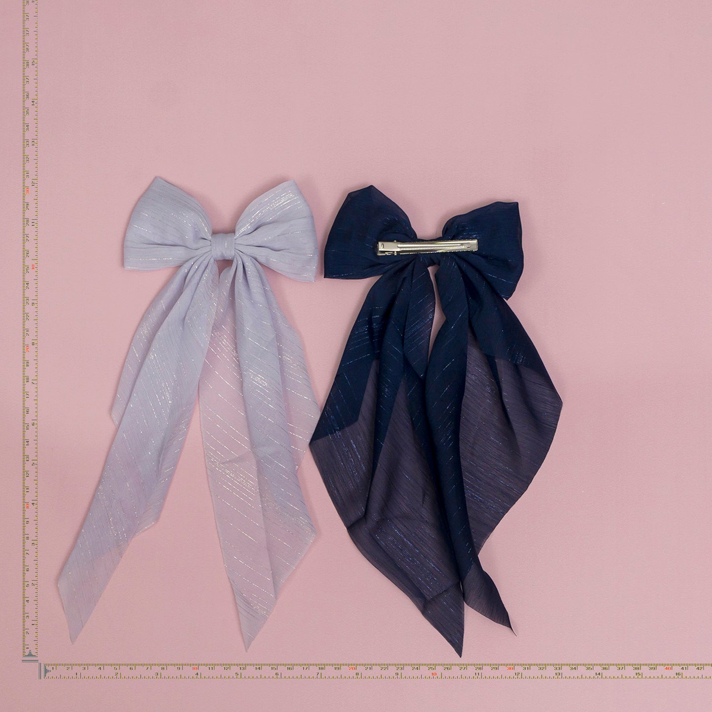 XL Glitter Hair bows (12Pcs) - UBKWS1055