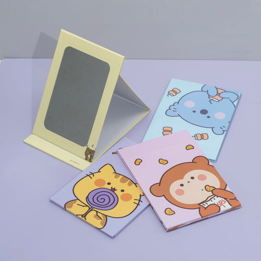 Cartoon Foldable Mirror (12Pcs) - UBKWS1215