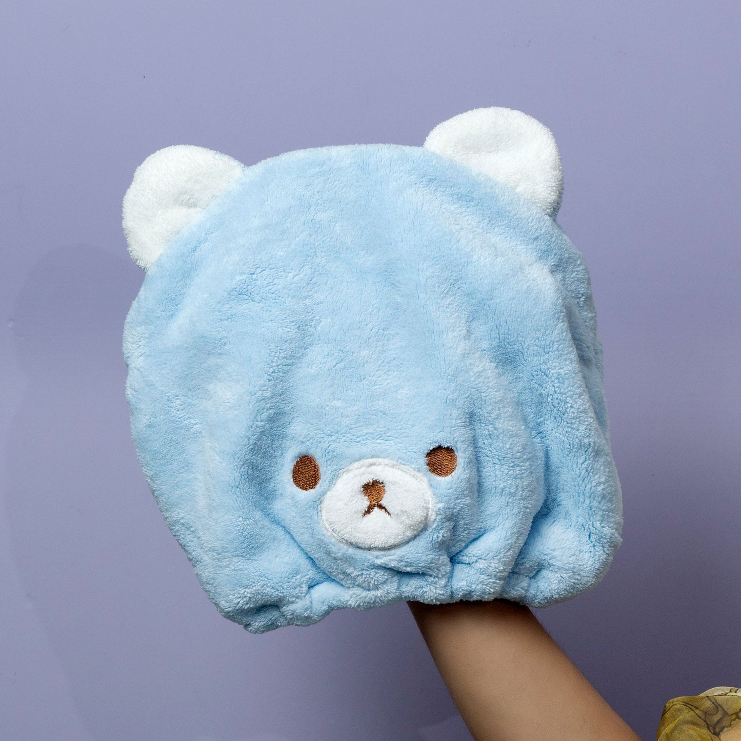 Bear Plush Hair Drying Cap (12Pcs) - UBKWS1199