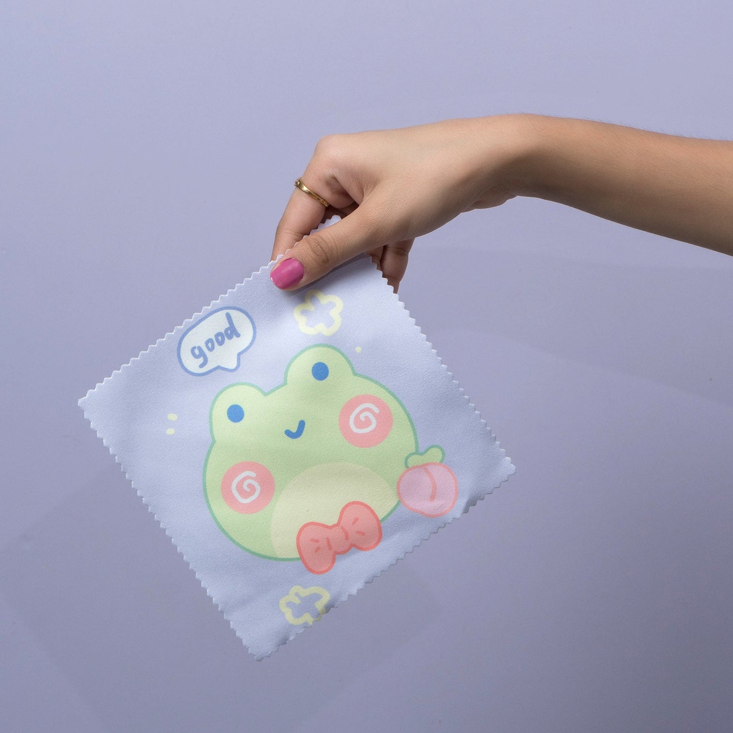 Cartoon Microfiber Cleaning Cloth (12Pcs) - UBKWS1200