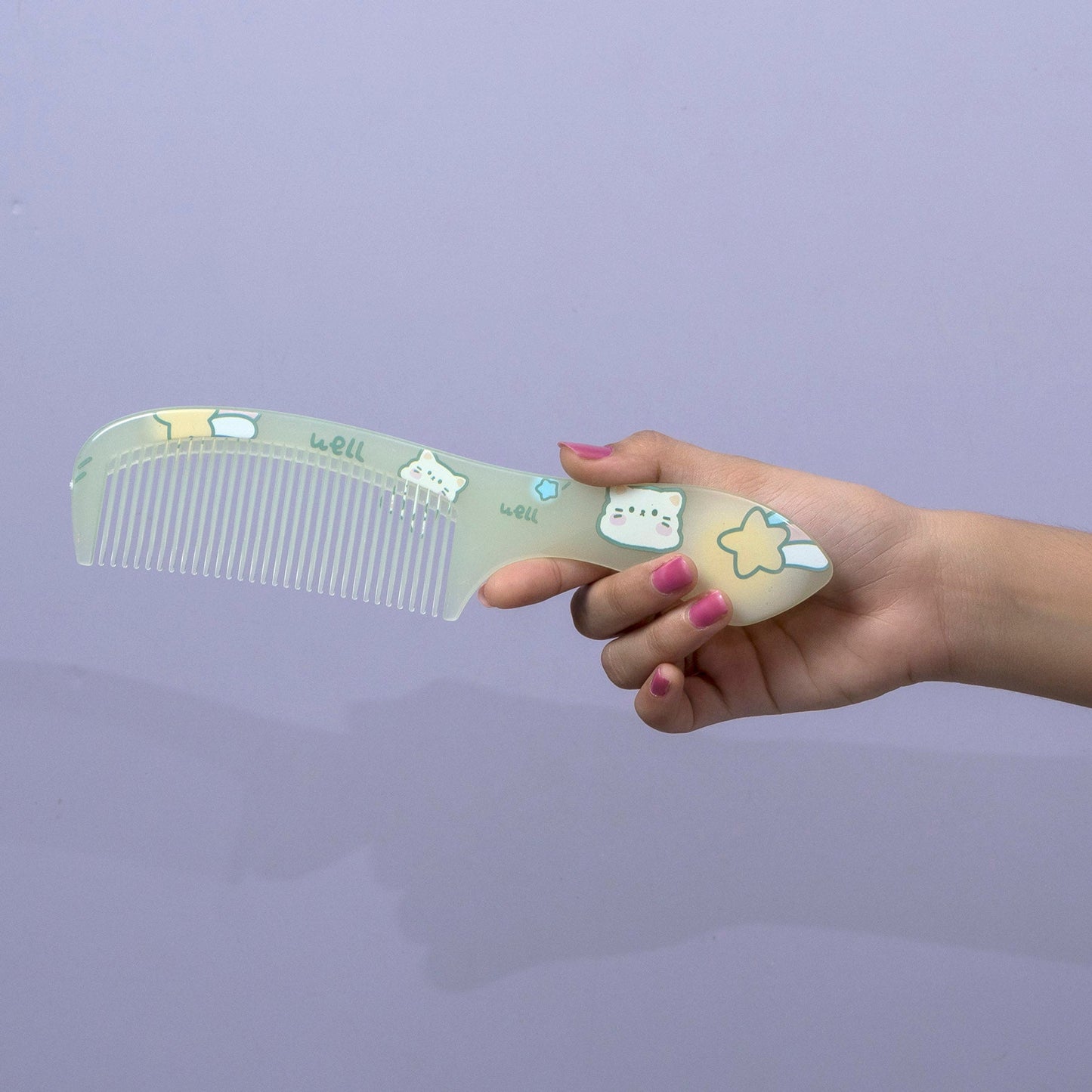 Cartoon Handle Comb (12Pcs) - UBKWS1203