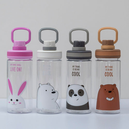 Cartoon Character Water Bottle (6Pcs) -  UBKWS1204