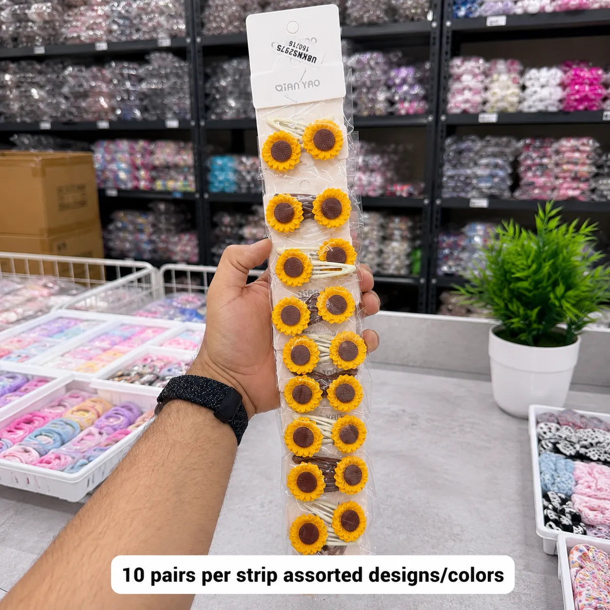 Sunflower tic tac (10 Pairs) - UBKWS2875