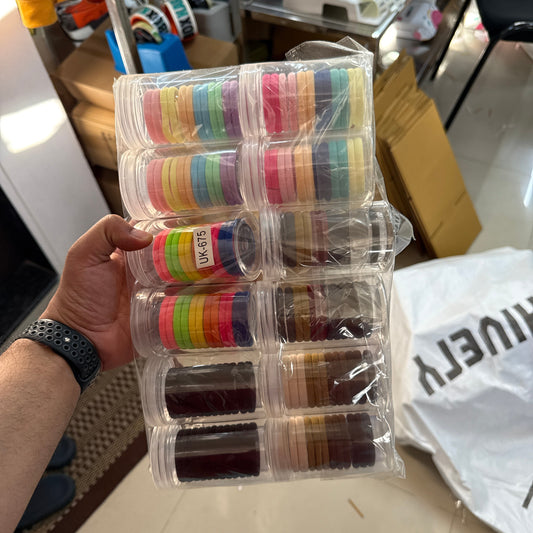 Soft Hair ties (Pack of 12) - UBKWS692