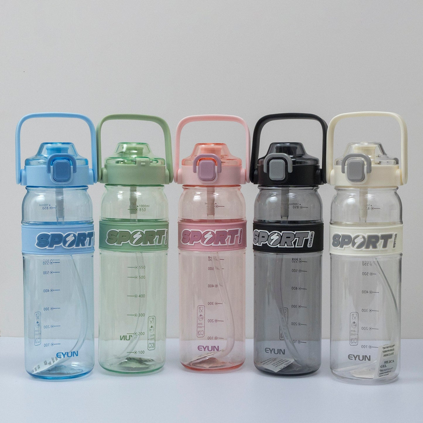 Eyun Sporti Bottle with Straw (6Pcs) - UBKWS1207