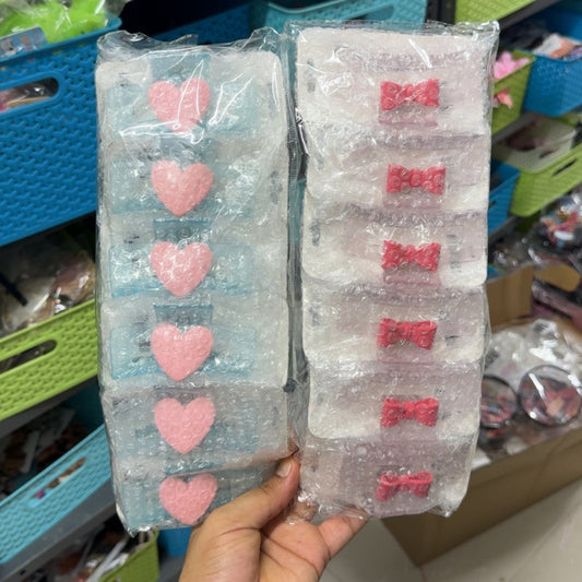 Frosted Pastel Hair Claw ( Pack of 12 ) - UBKWS394