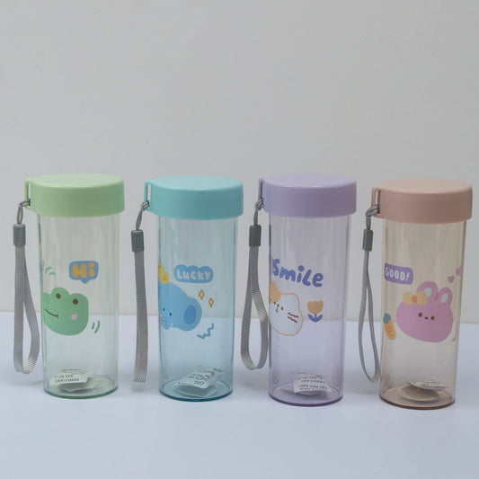 Cute Cartoon Bottle with Strap (6Pcs) - UBKWS1208